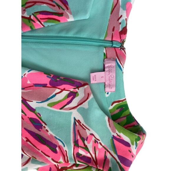 Lilly Pulitzer Briella Dress in the Vias Small Sleeveless Tank Fit Flare Wedding - Picture 12 of 12